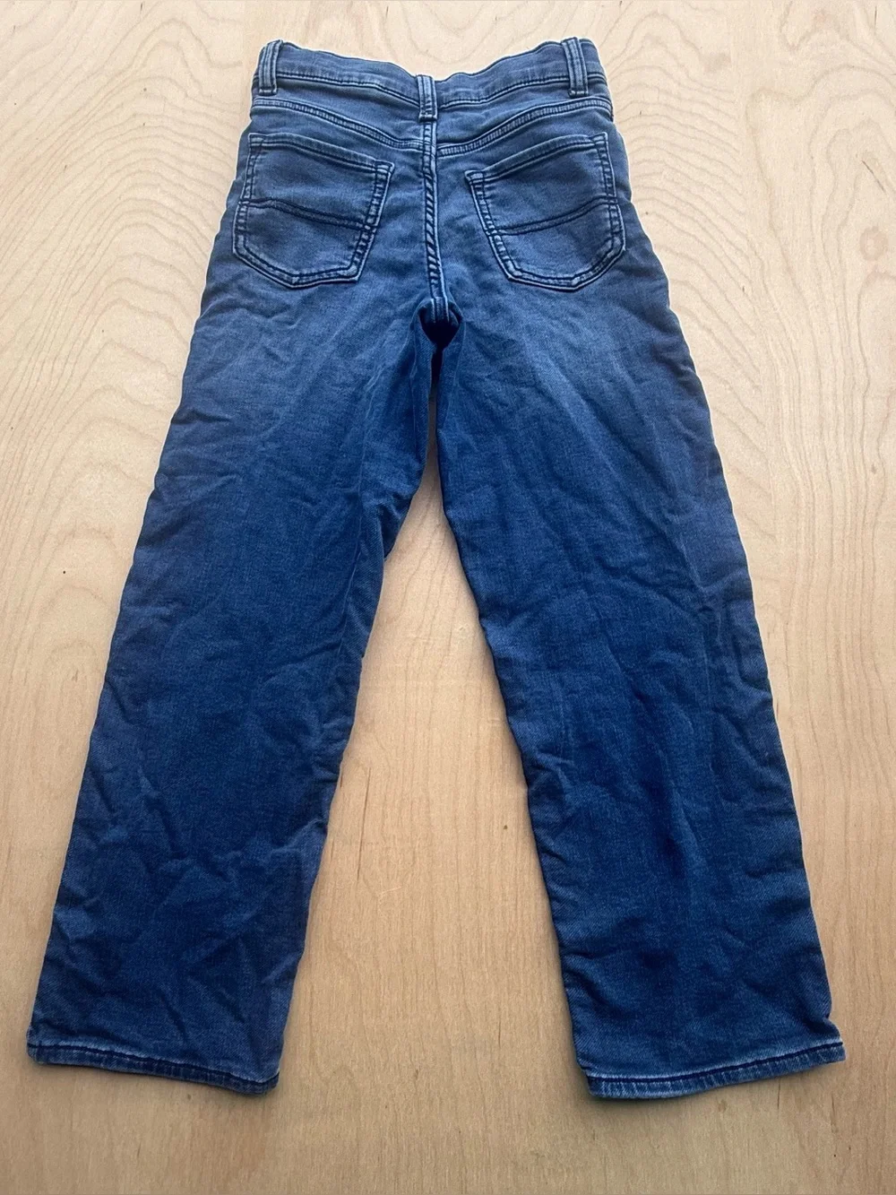 OshKosh B'Gosh straight leg denim jeans medium dark wash Boys size 8 / 8A